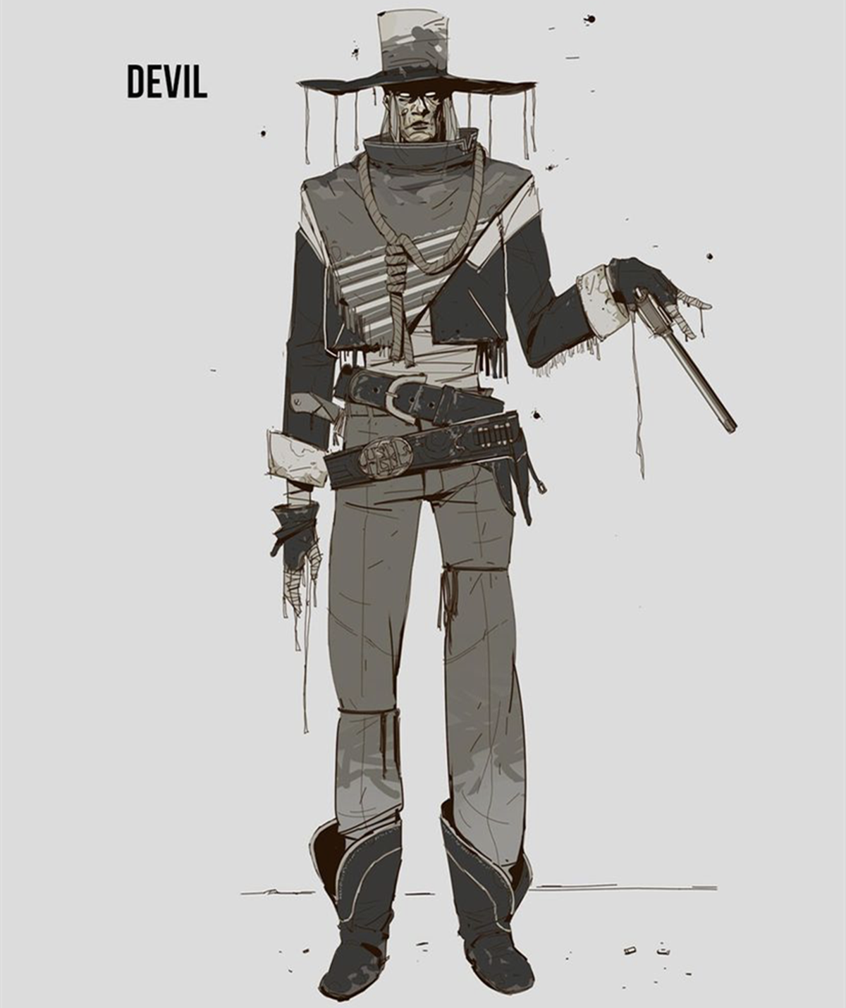 动漫中那些稀奇古怪的角色,末世风格的人物角色形象为何如此流行