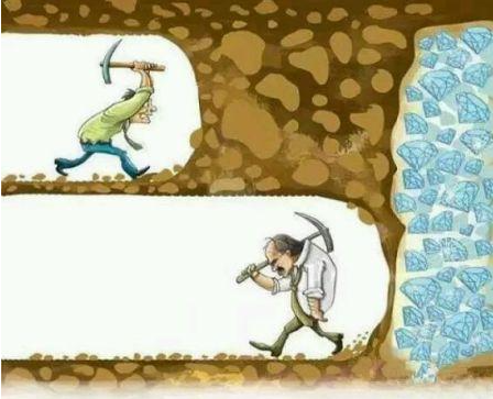 挫折并不完全是成功的垫脚石,它也会成为绊脚石