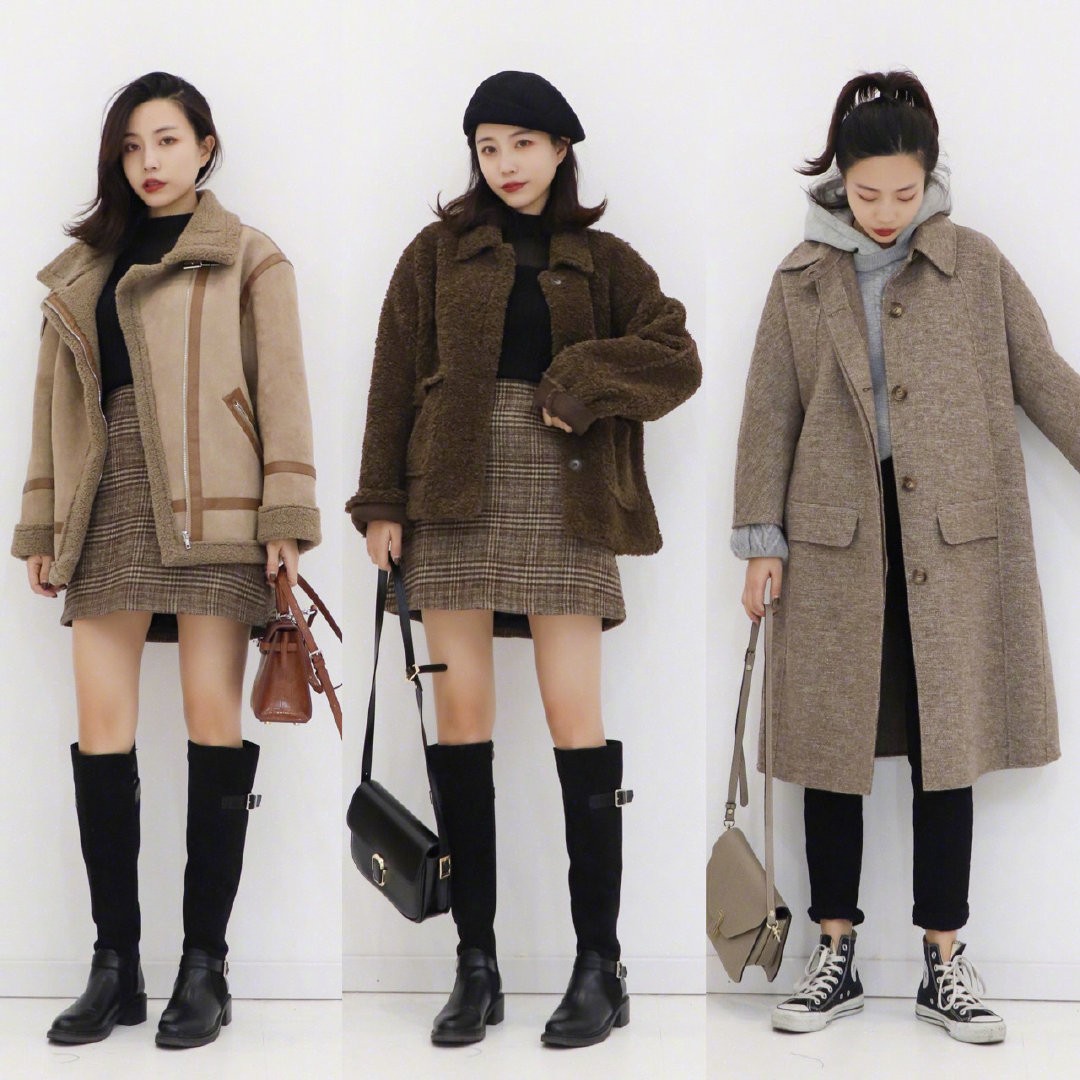 冬天穿大地色简约且大方,保暖又时髦的穿搭分享,助你提升好气质