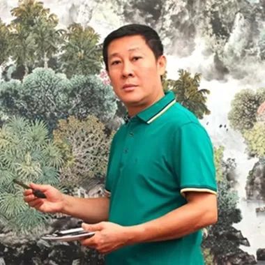 虎跃迎春——阮江华国画水墨艺术作品欣赏