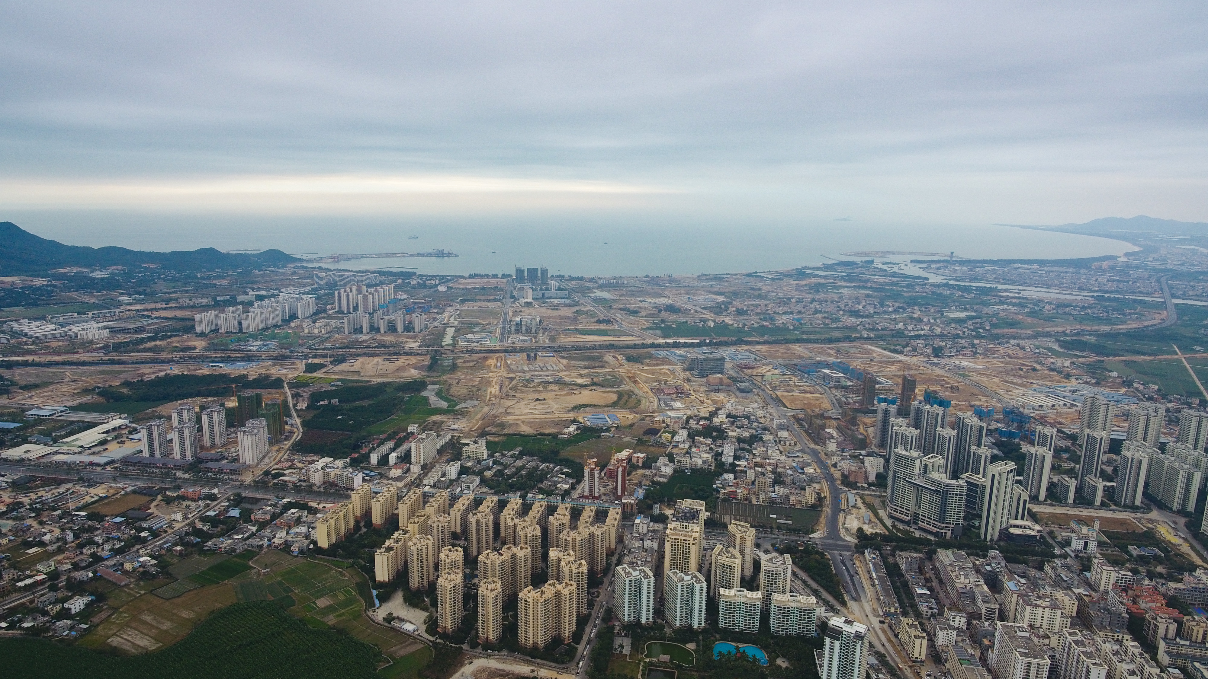 海南三亚:崖州湾科技城建设有序推进(1)