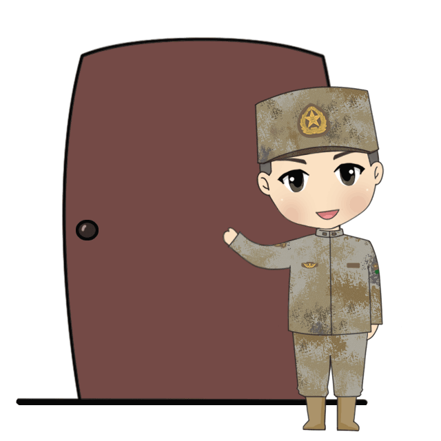 「军视萌漫」一组超萌兵哥哥表情包来袭,请查收!(十二)