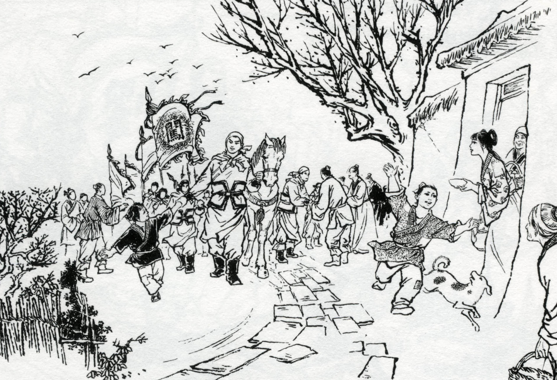 民间故事:李自成起义