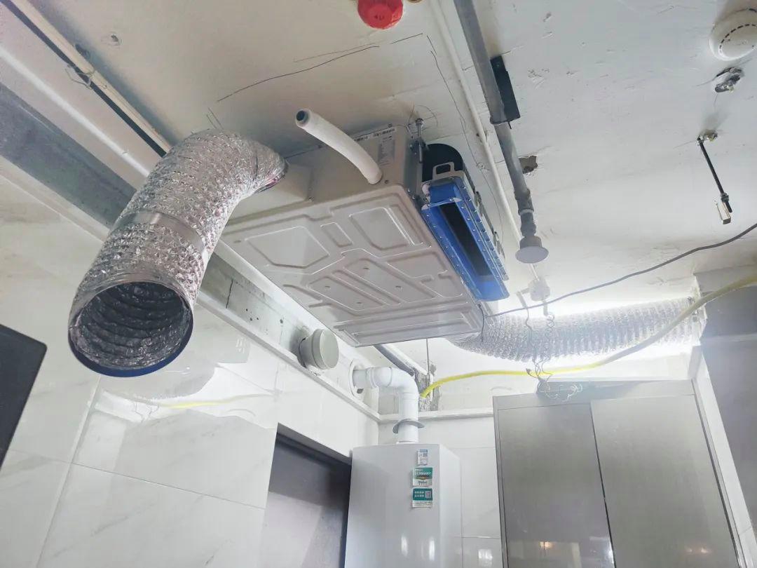 晨皓控股|揽江府奥普厨房空调安装案例