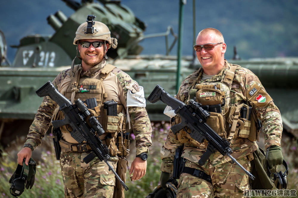 匈牙利陆军精锐实弹训练 所有新型轻武器亮相 捷克制造值得信赖