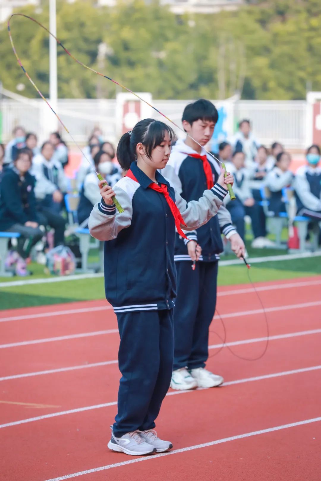 南京市上元中学:师生醒狮,舞出中国魂!解锁不一样的运动会