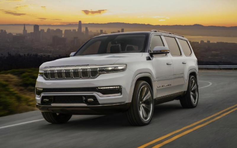 2023款吉普大瓦格纳正式亮相!配6.4升v8引擎 全时四驱,霸气十足