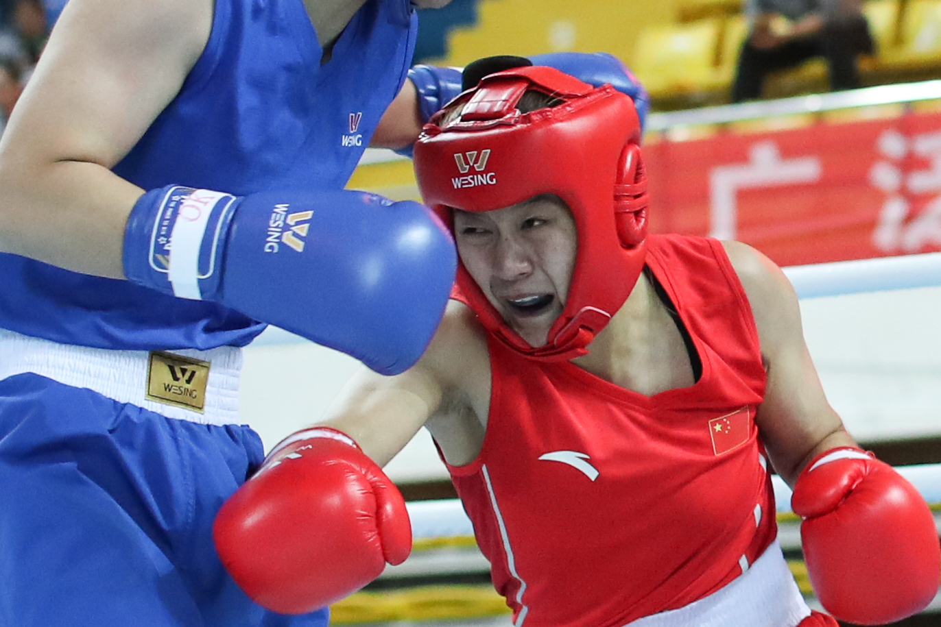 拳击——全国女子锦标赛:李倩格夺得64公斤级冠军