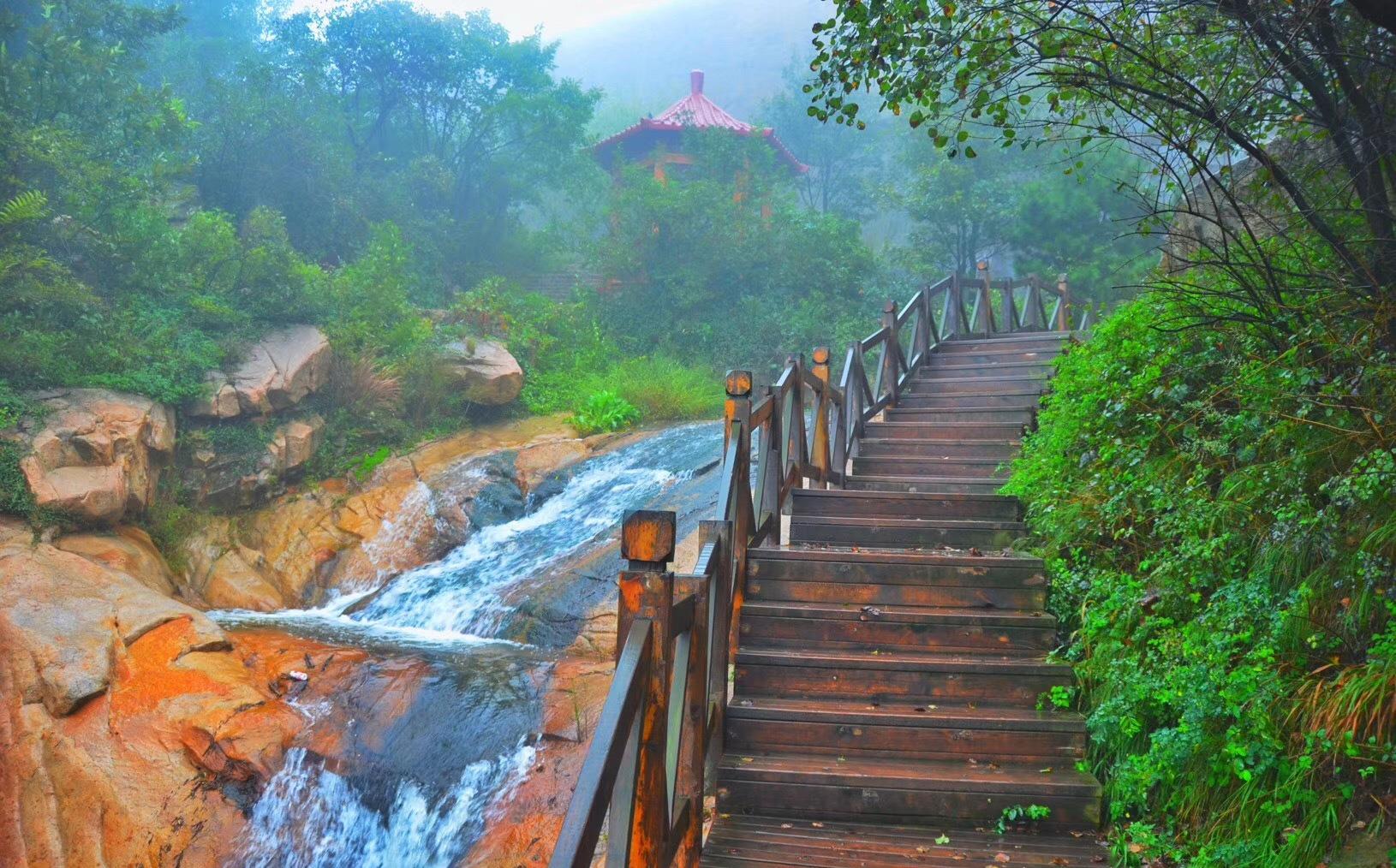 河南七峰山风景区图片