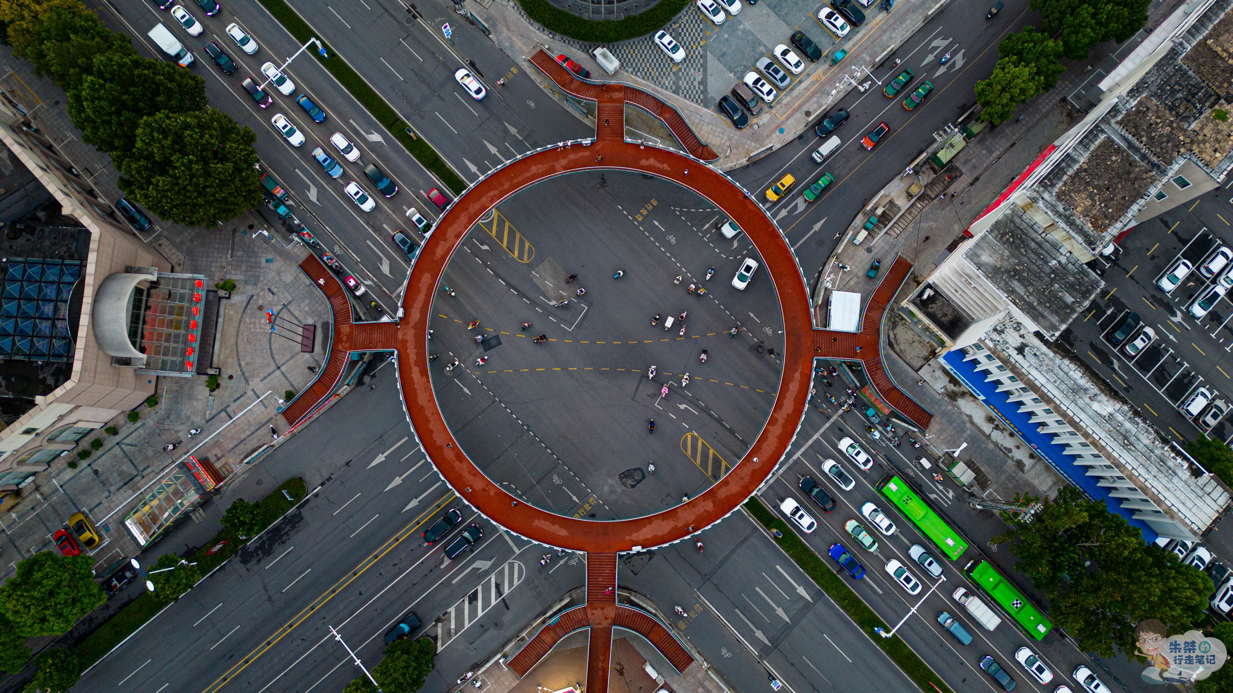 一座人行天桥,窥探淮南城市重心的转移