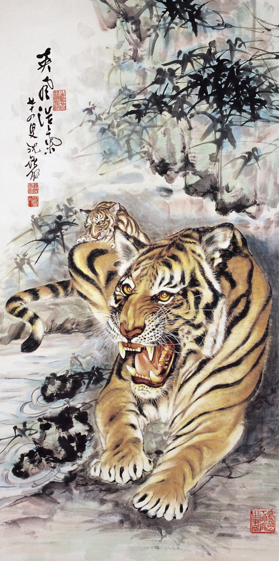 中国第一虎画家图片