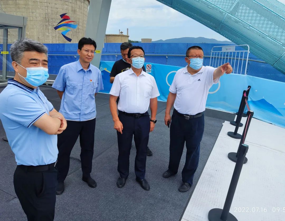 市水务局党组书记,局长潘安君就永定河生态补水成效情况赴石景山区