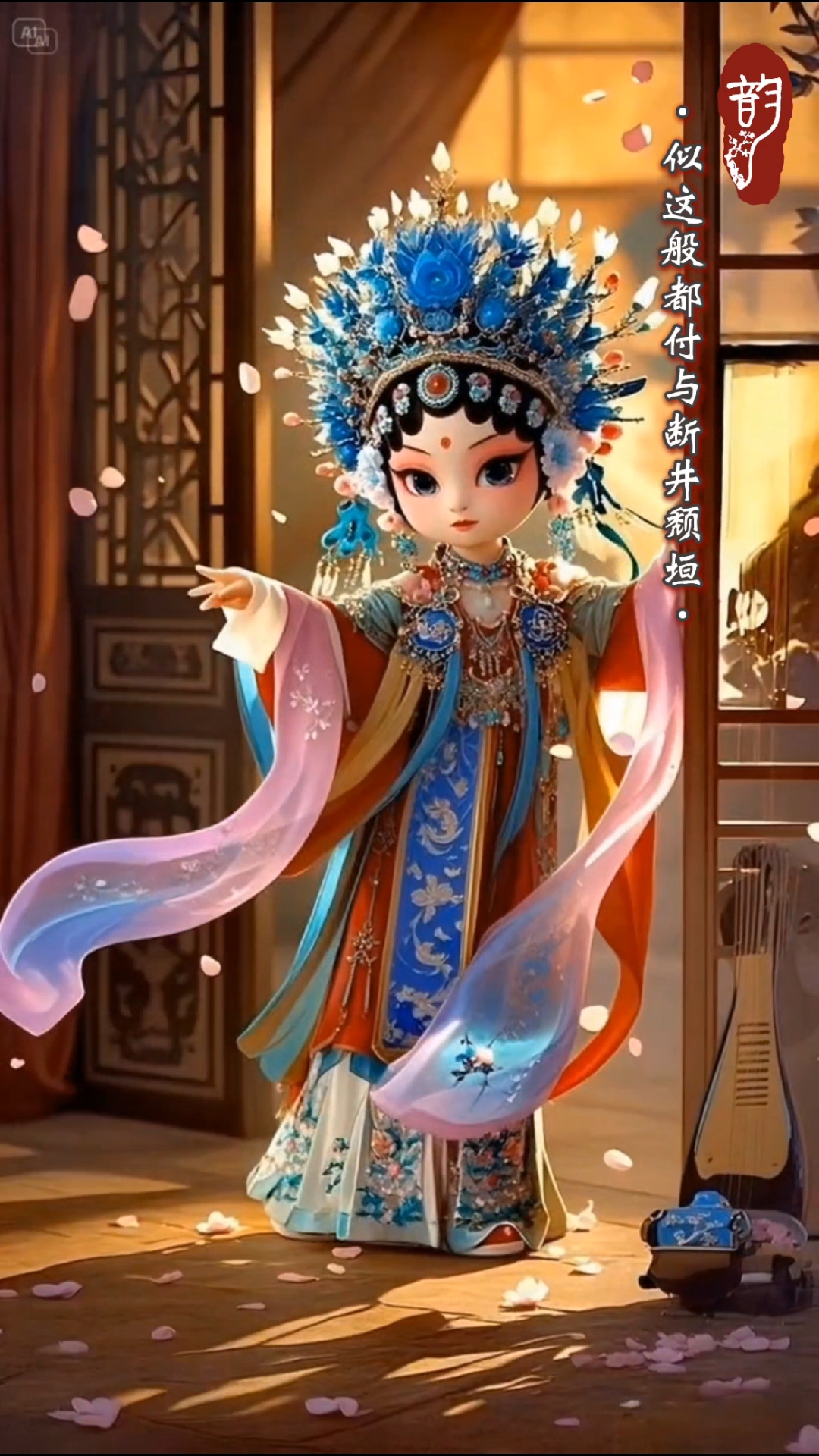 q版京剧国风娃娃闪亮登场,生旦净末上演人间悲欢离合