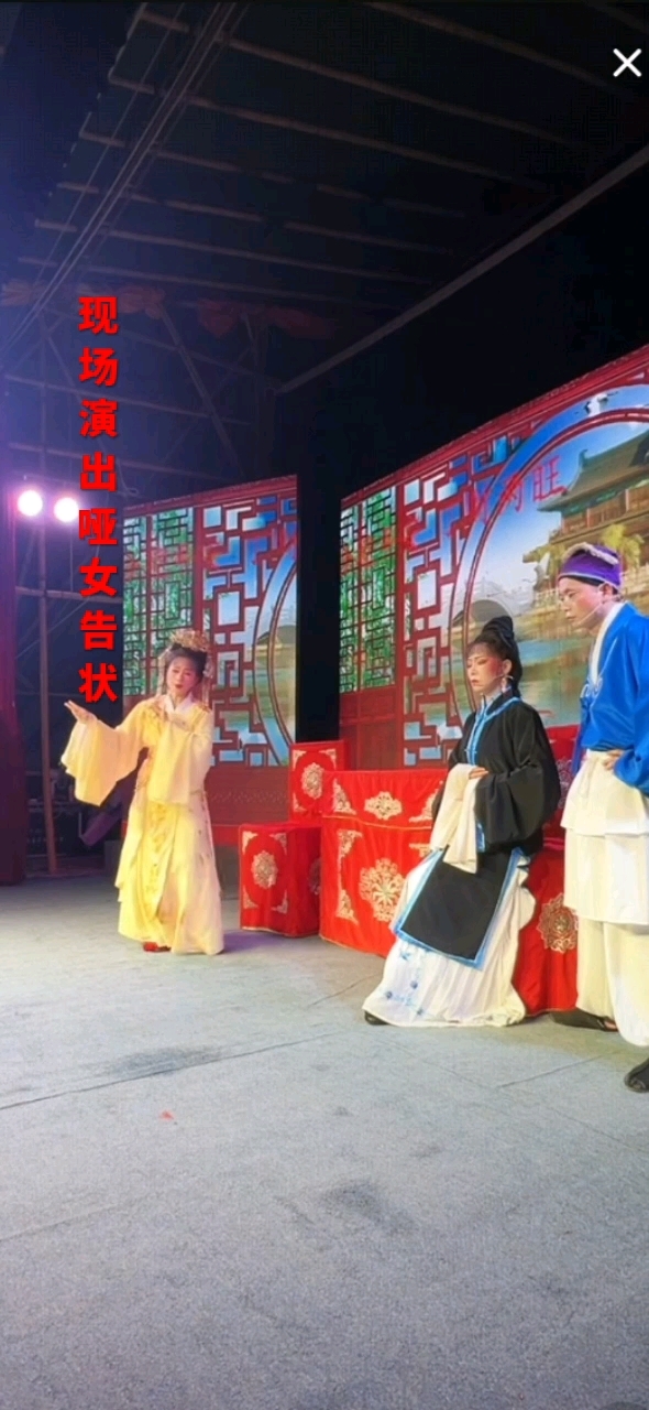 现场演出片段哑女告状