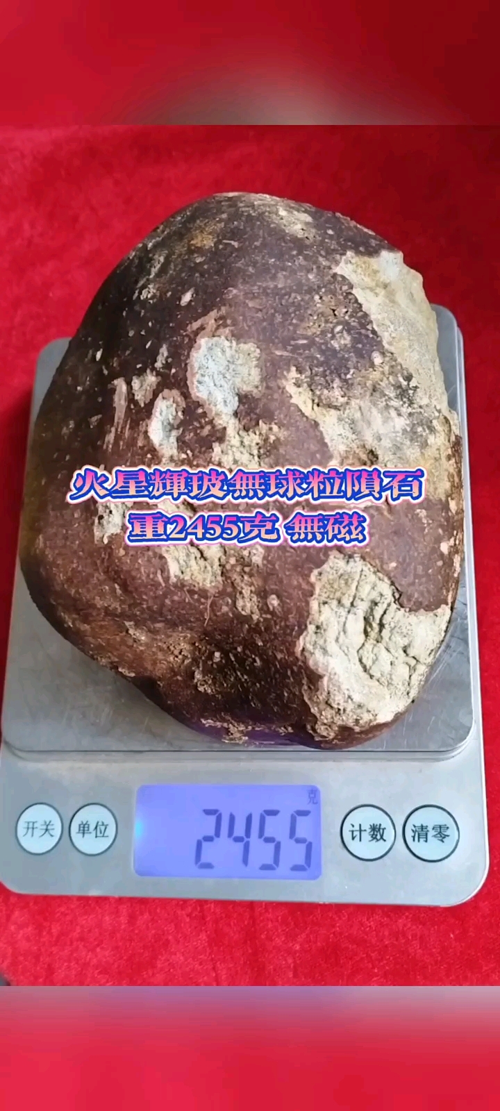 稀有珍贵火星陨石