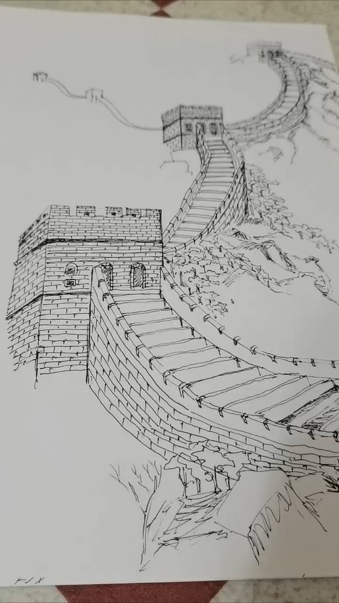 万里长城永不倒