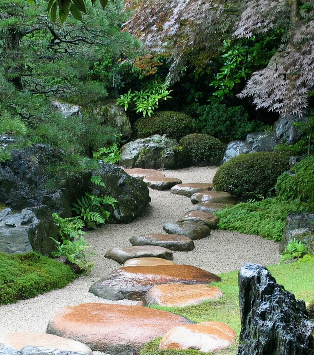 花池石头效果图片图片