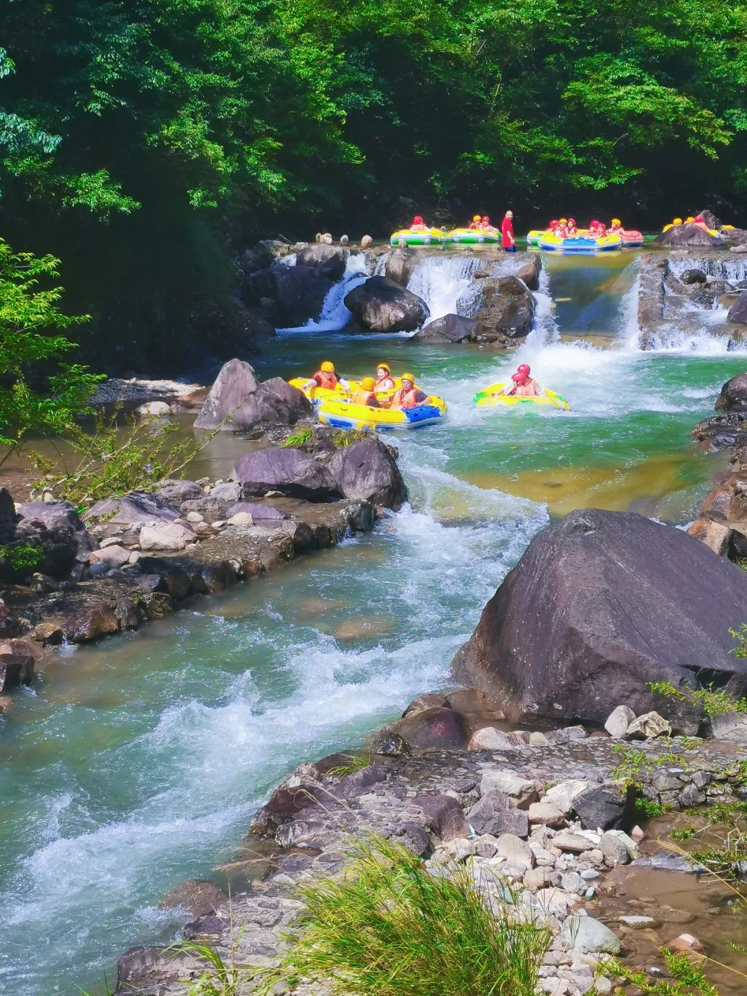 夏天还在"加班",大觉山漂流怎能不叫人心动呢!
