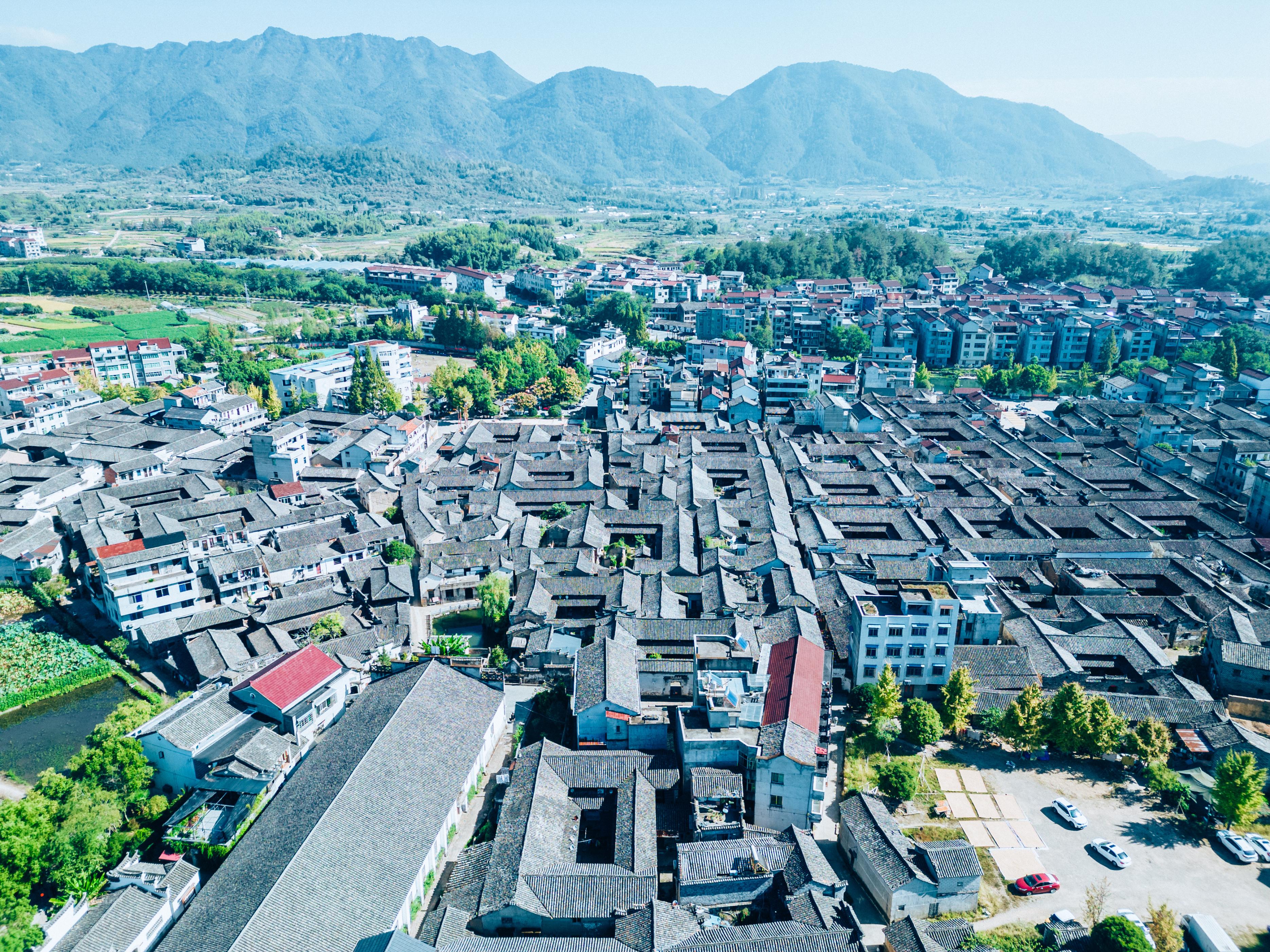 河阳古民居一溪两坑一街五巷仙都缙云千年样板村落