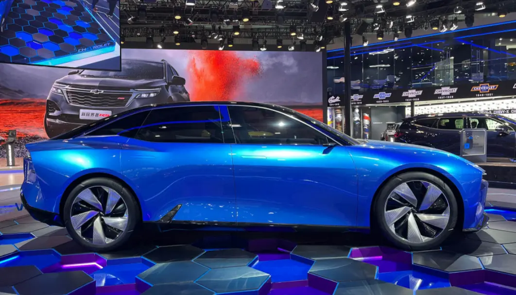 美式肌肉与未来的碰撞,雪佛兰fnr-xe概念车亮相车展