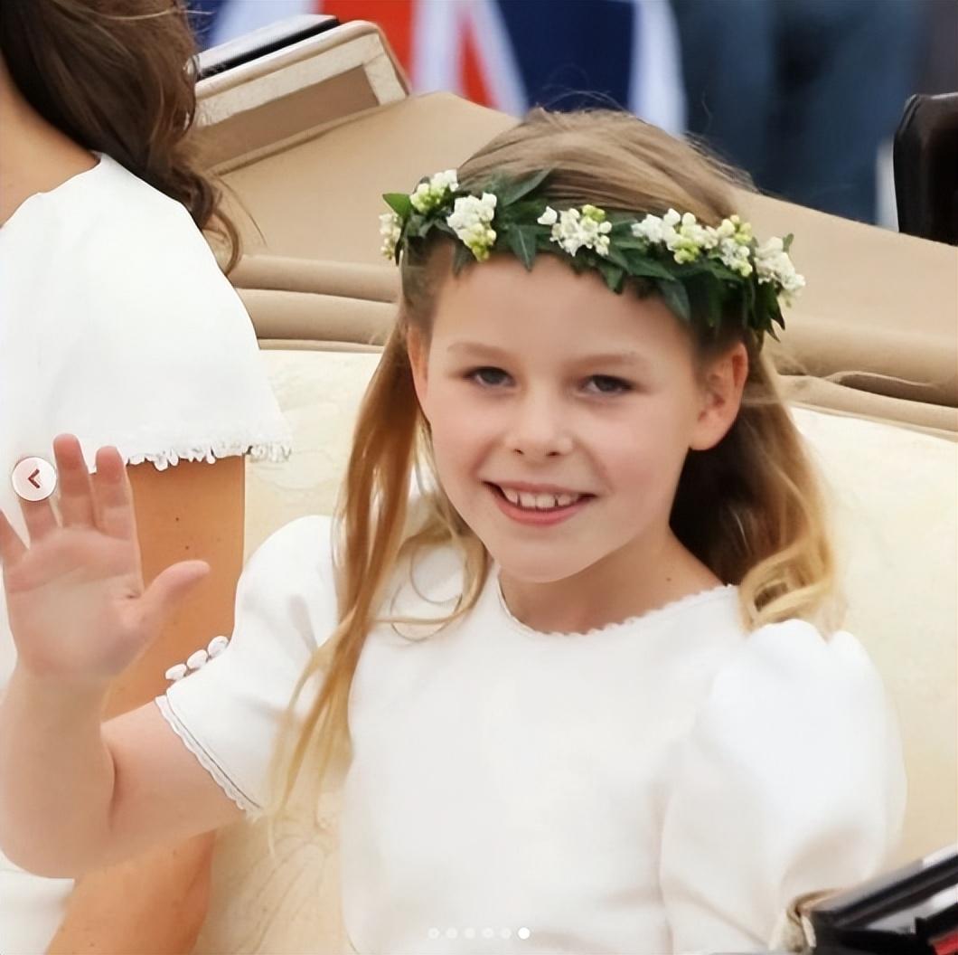 凯特王妃婚礼上的小花童长大了12年后在网络上公开隐藏版照片