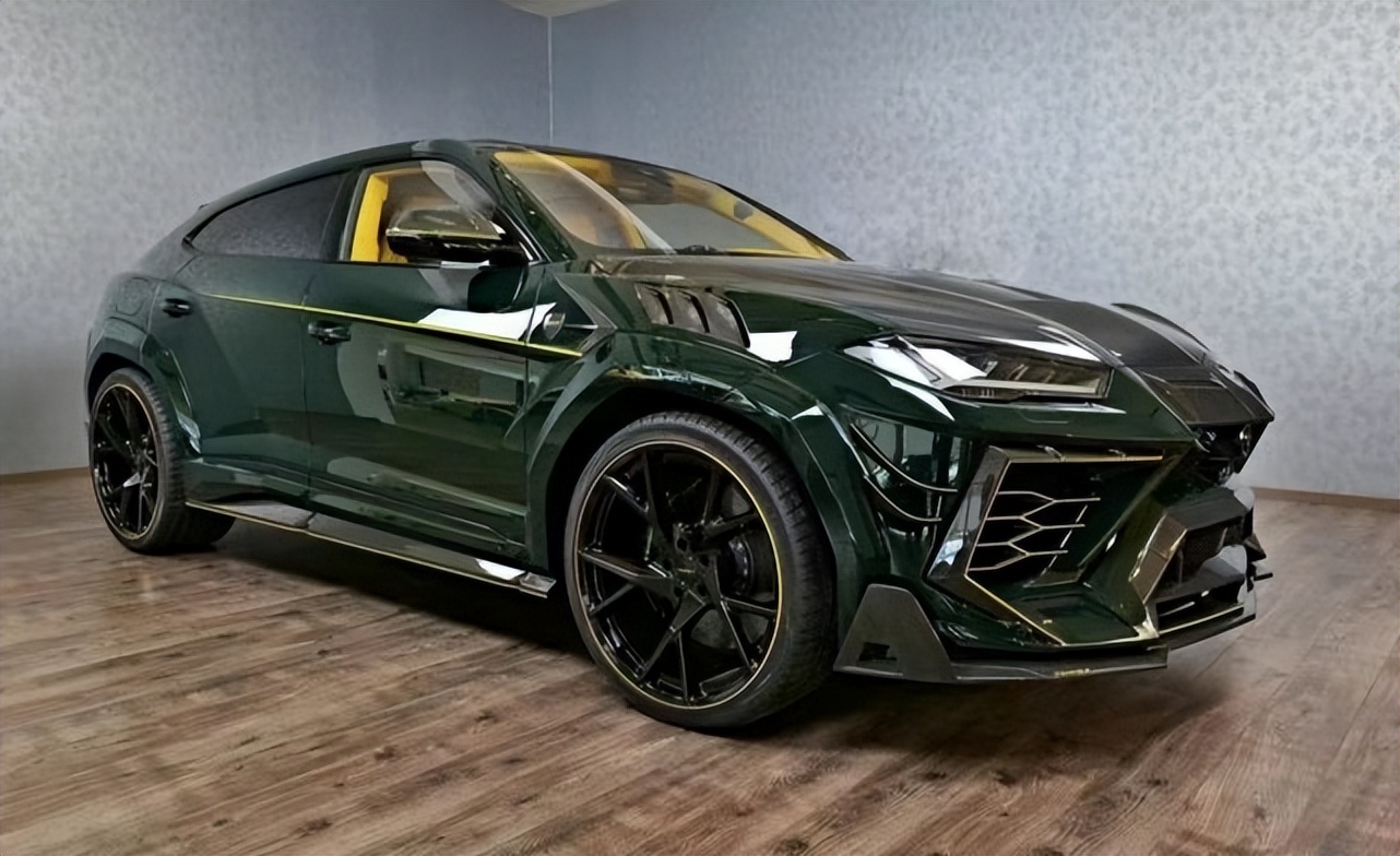 兰博基尼"绿魔"版urus上线,迈莎锐斥巨资打造,百公里3.2秒!