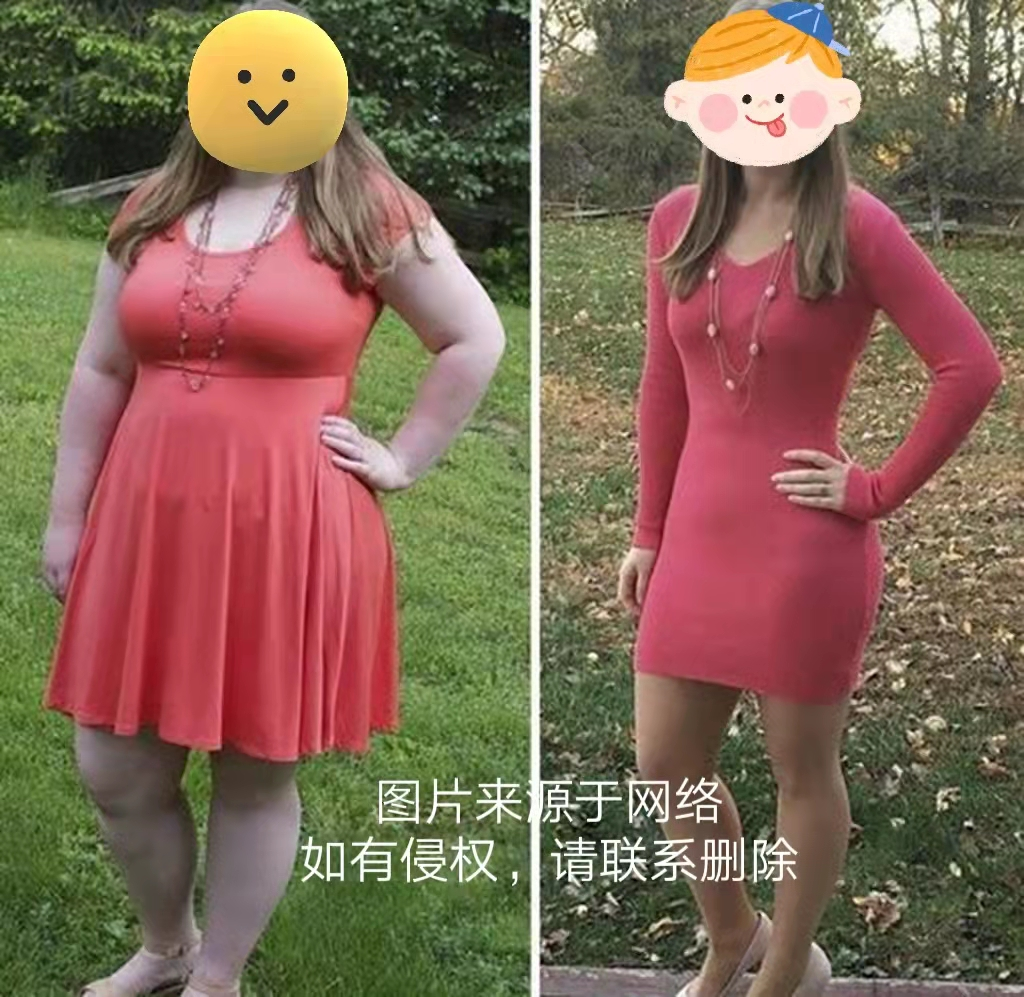 网上晒的减肥对比图都是真的吗?