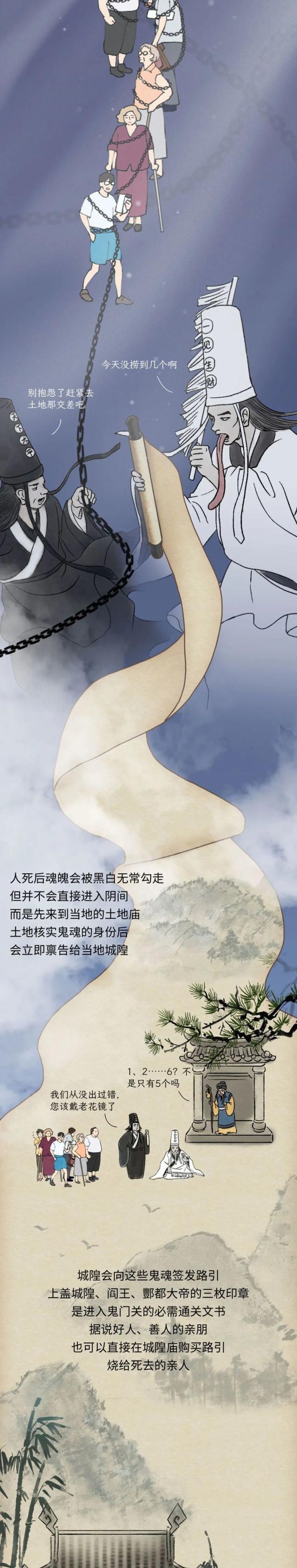 漫画:人死了,走"黄泉路"是不是真的?会是什么样子的呢?