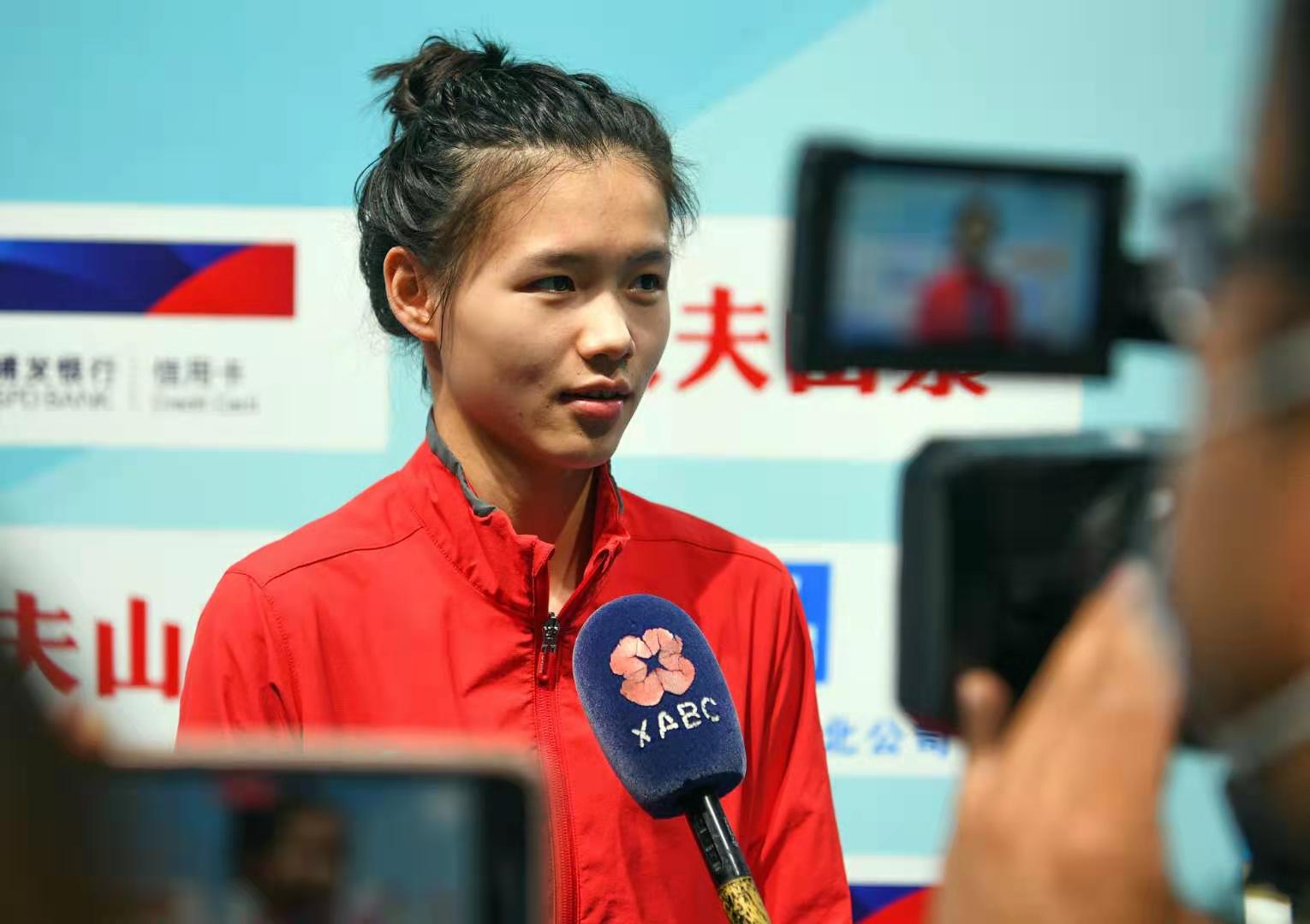 陕西跳水选手林珊:家门口的十四运 最大心愿是冲金