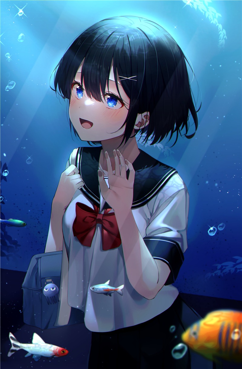 约会圣地!水族馆特辑p站二次元美图欣赏