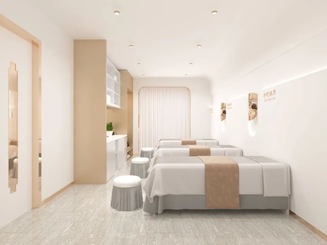 慧设方圆|轻奢风美容院室内设计案例