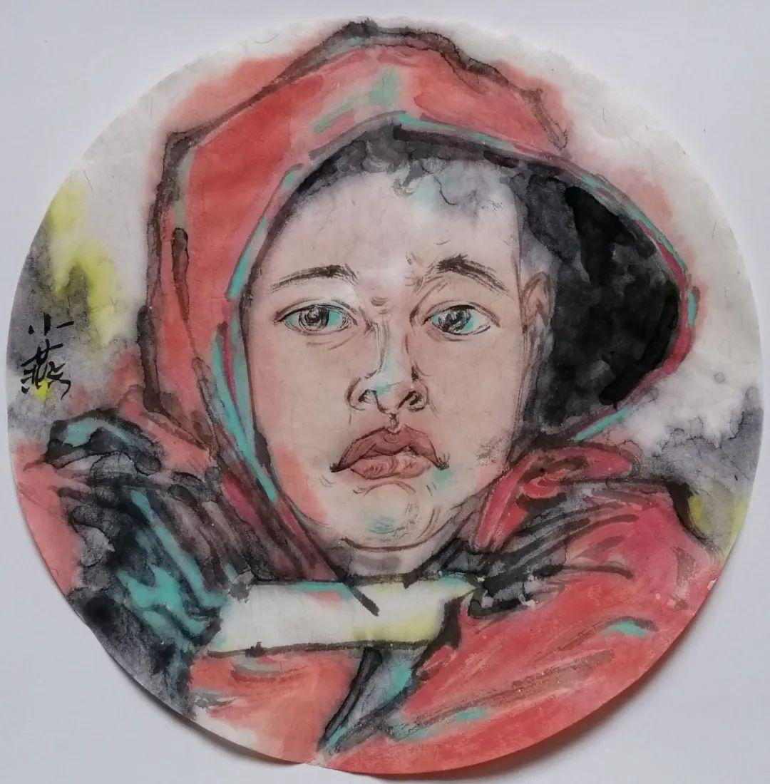 「津门网」孙小燕|画风朴实朴素,笔道泼辣粗犷