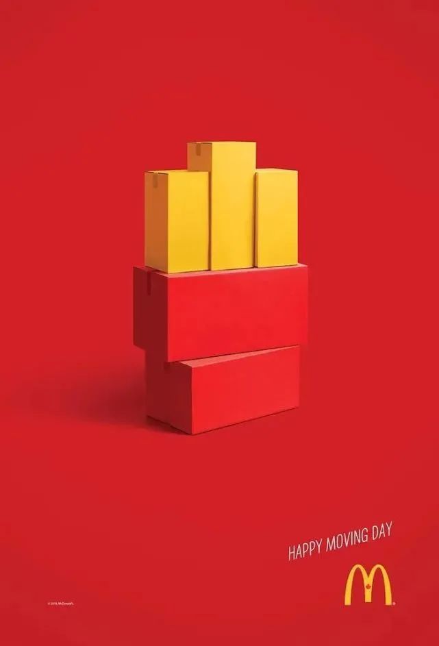 麦当劳创意海报合集,比0元汉堡更香
