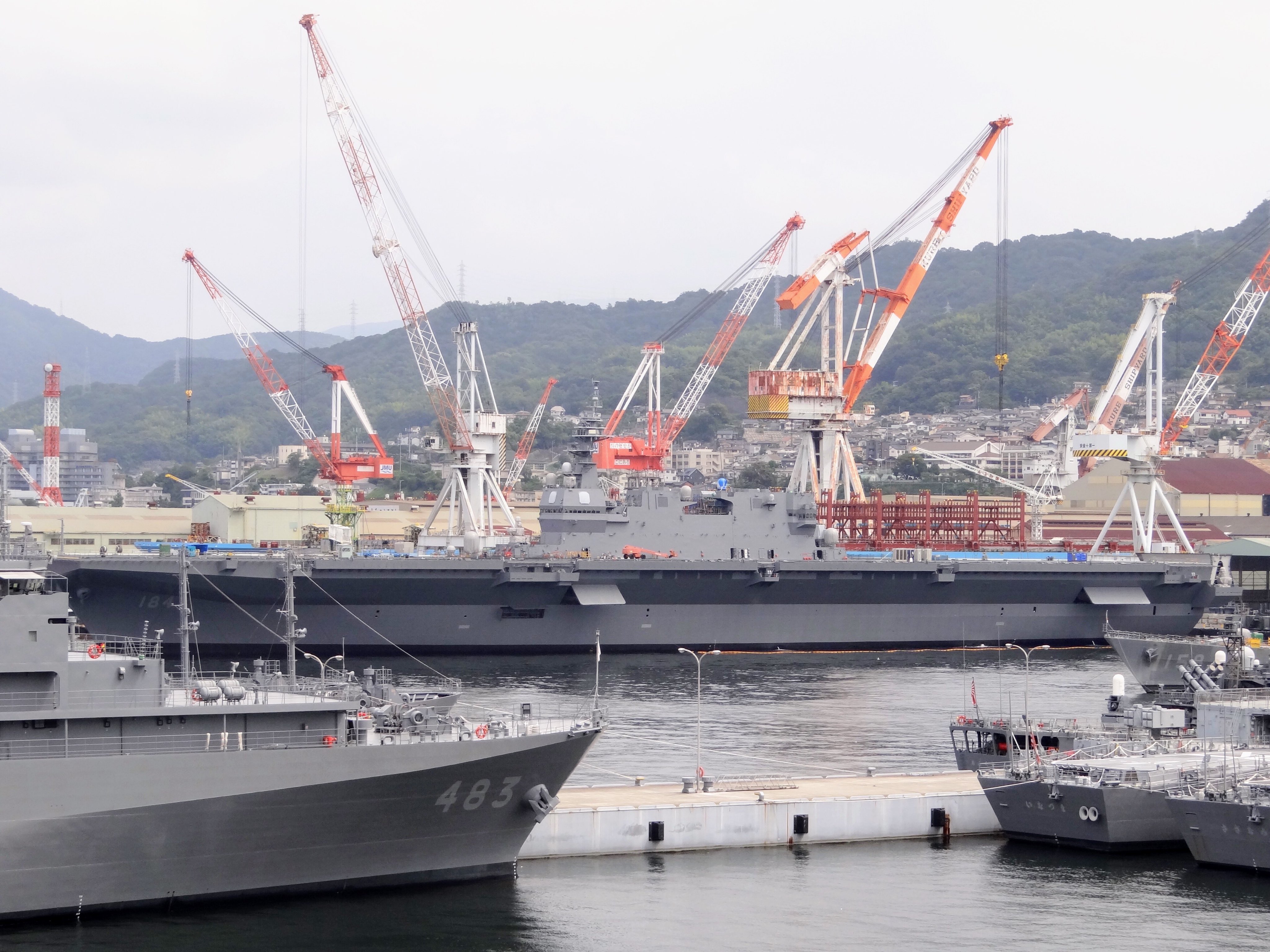 水积成川:美国首艘伯克iii型驱逐舰服役 日本准航母改装即将完成