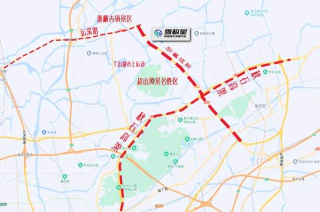 临平家门口的滑雪场