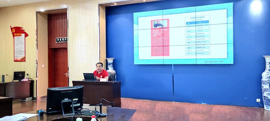 心之所向 无问西东——潍坊一中举办张年勇同志先进事迹报告会