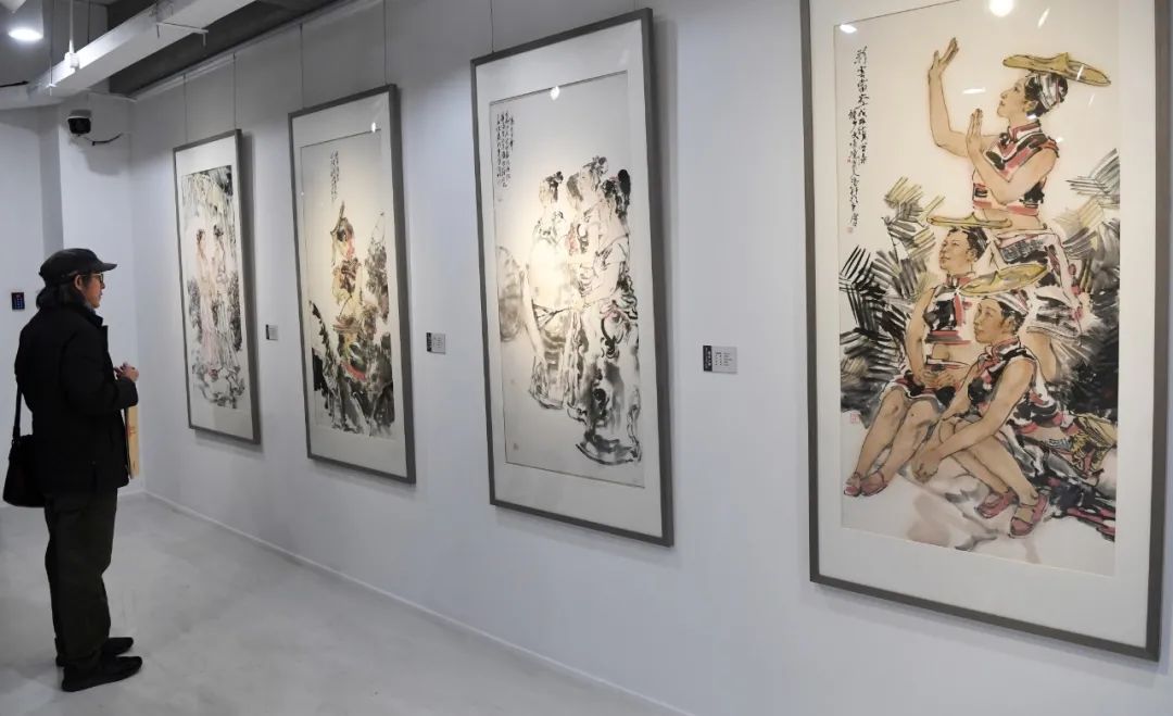 溯源心相——楊涪林中國人物畫作品展在王琦美術博物館隆重開幕