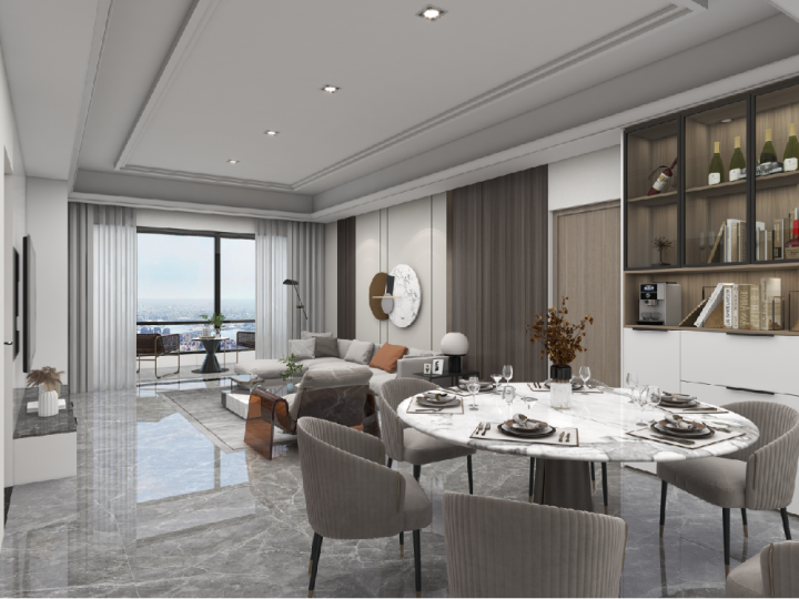 客厅电视墙装修效果图大全,2021年最流行的客厅装修效果图分享