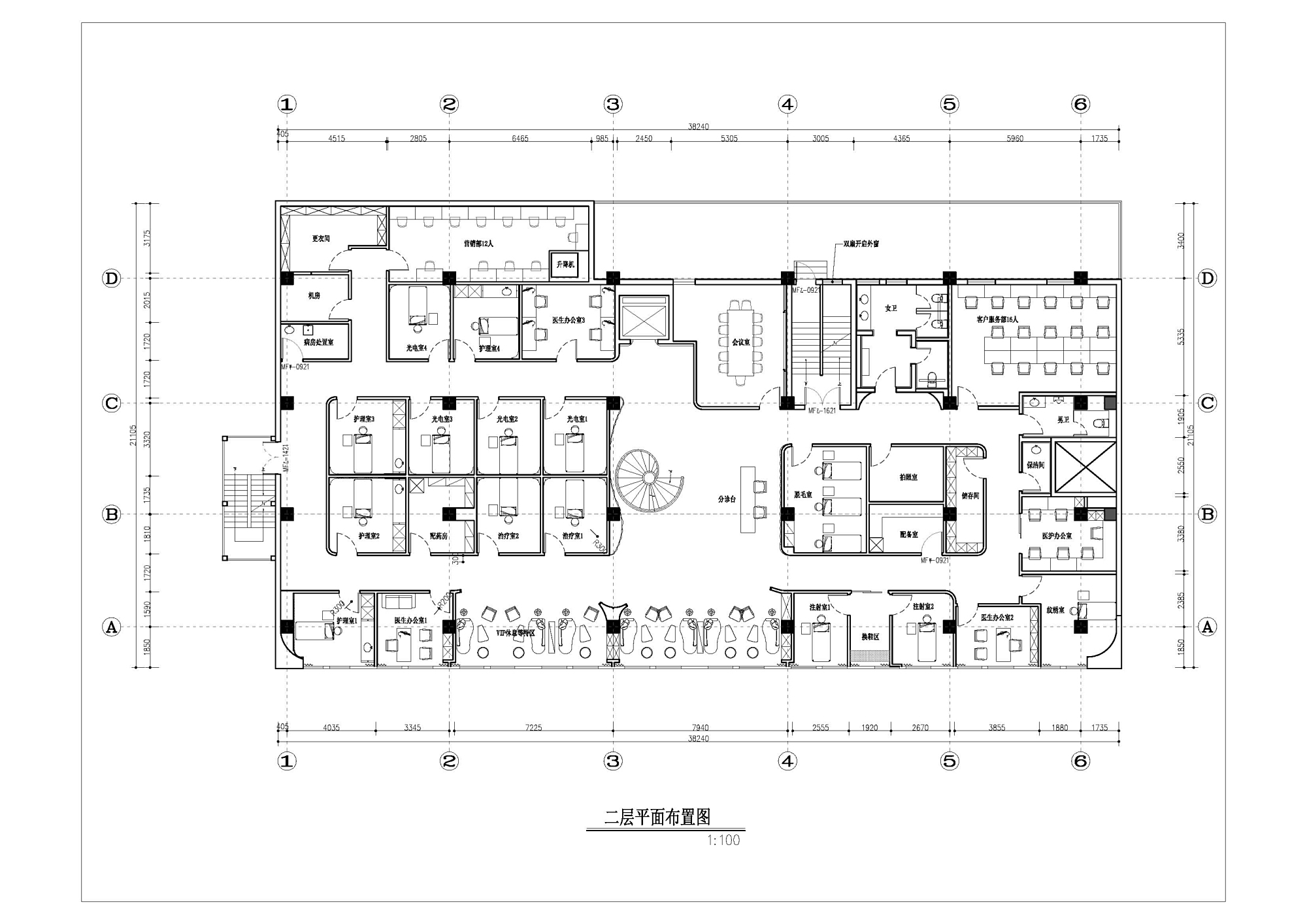 武汉汉口爱思特武汉医美店整形医院装修设计