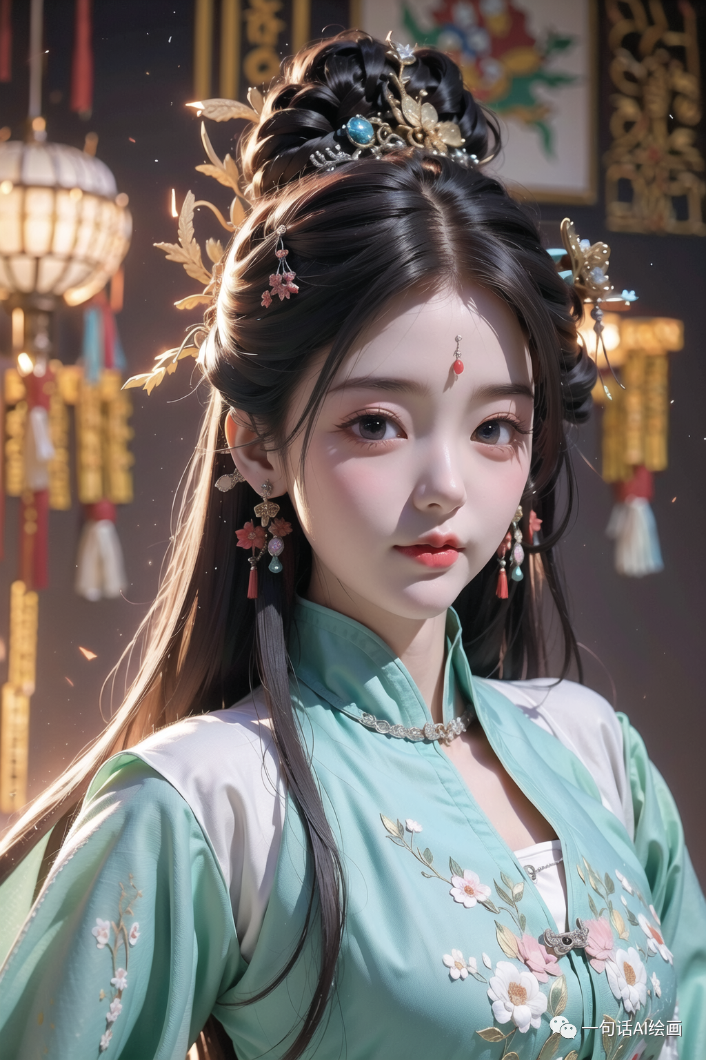 ai绘画|古装侠女风格