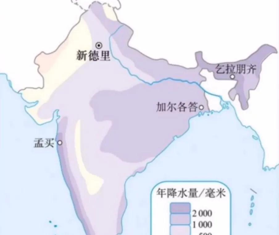 "世界雨极"乞拉朋齐,全球下雨最多的地方,年降水量超2万毫米
