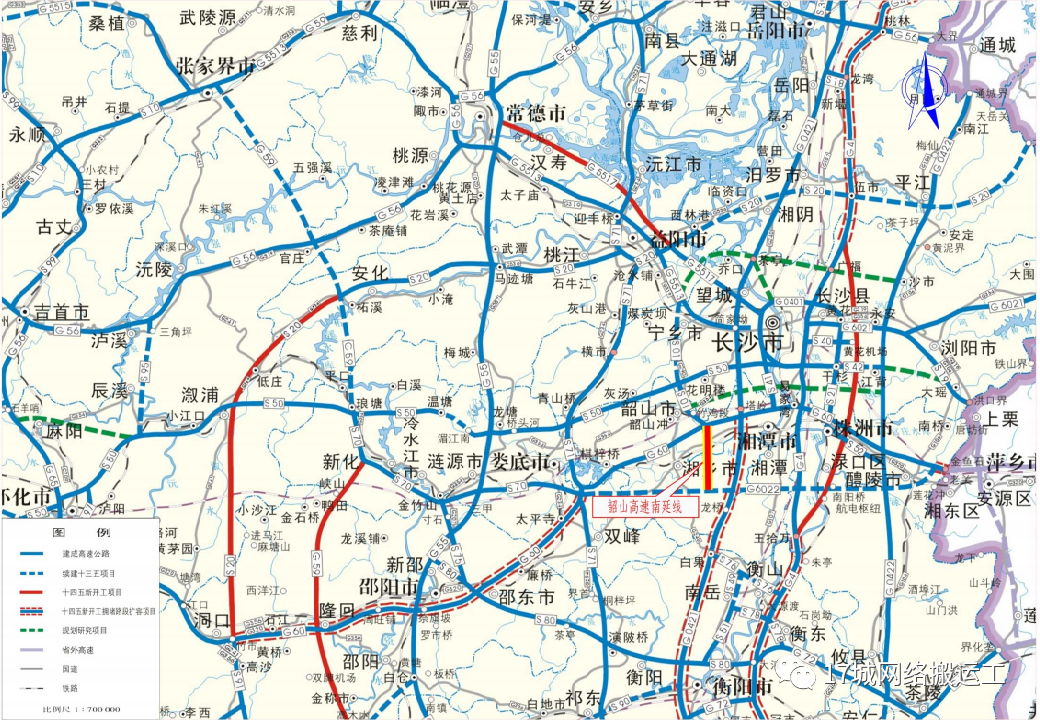 韶关高速公路最新规划图片