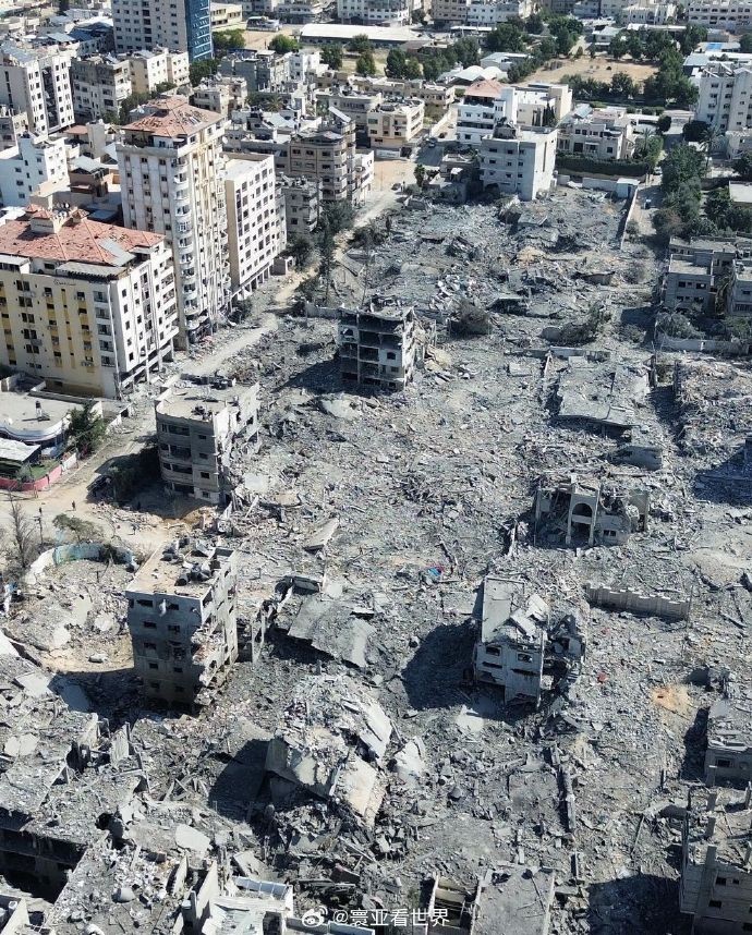 加沙快成废墟,多国官员拍桌痛骂,以军亮明核底牌,美军脸色变了