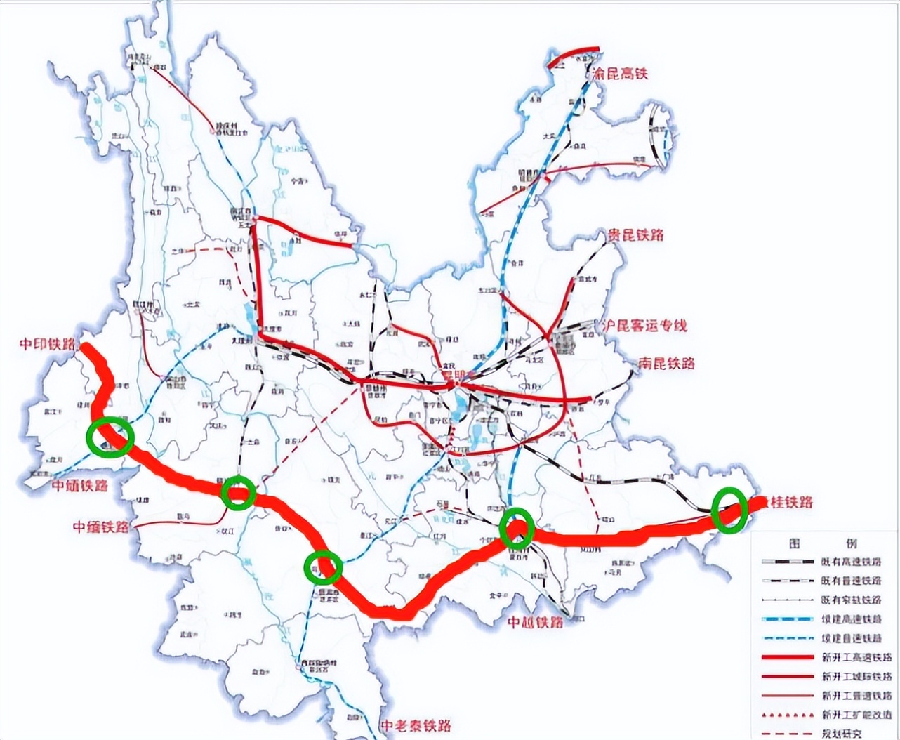 云南在建设铁路4条,拟计划建设20条,你最期待哪一条?
