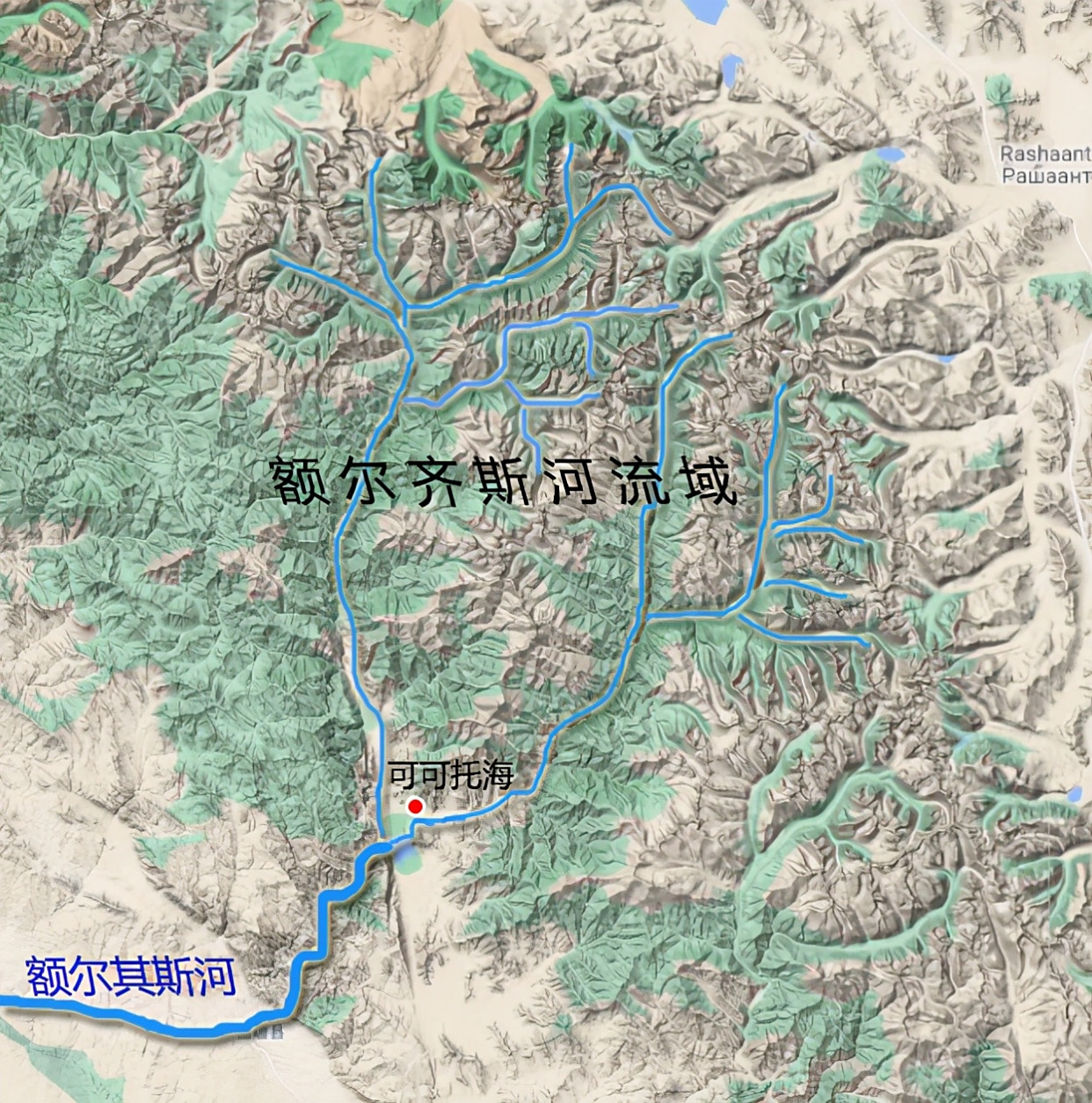 镇,从自然地理环境来看,可可托海位于阿尔泰山南麓的额尔齐斯河山谷中