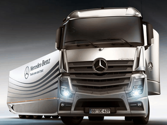 看看这几辆国外低风阻轻量化概念卡车