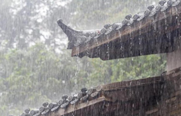 一半阴雨一半晴图片图片