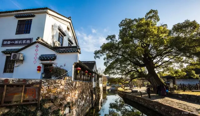 苏州明月湾古村,位于太湖西山岛南端,吴王夫差和西施曾来此赏月