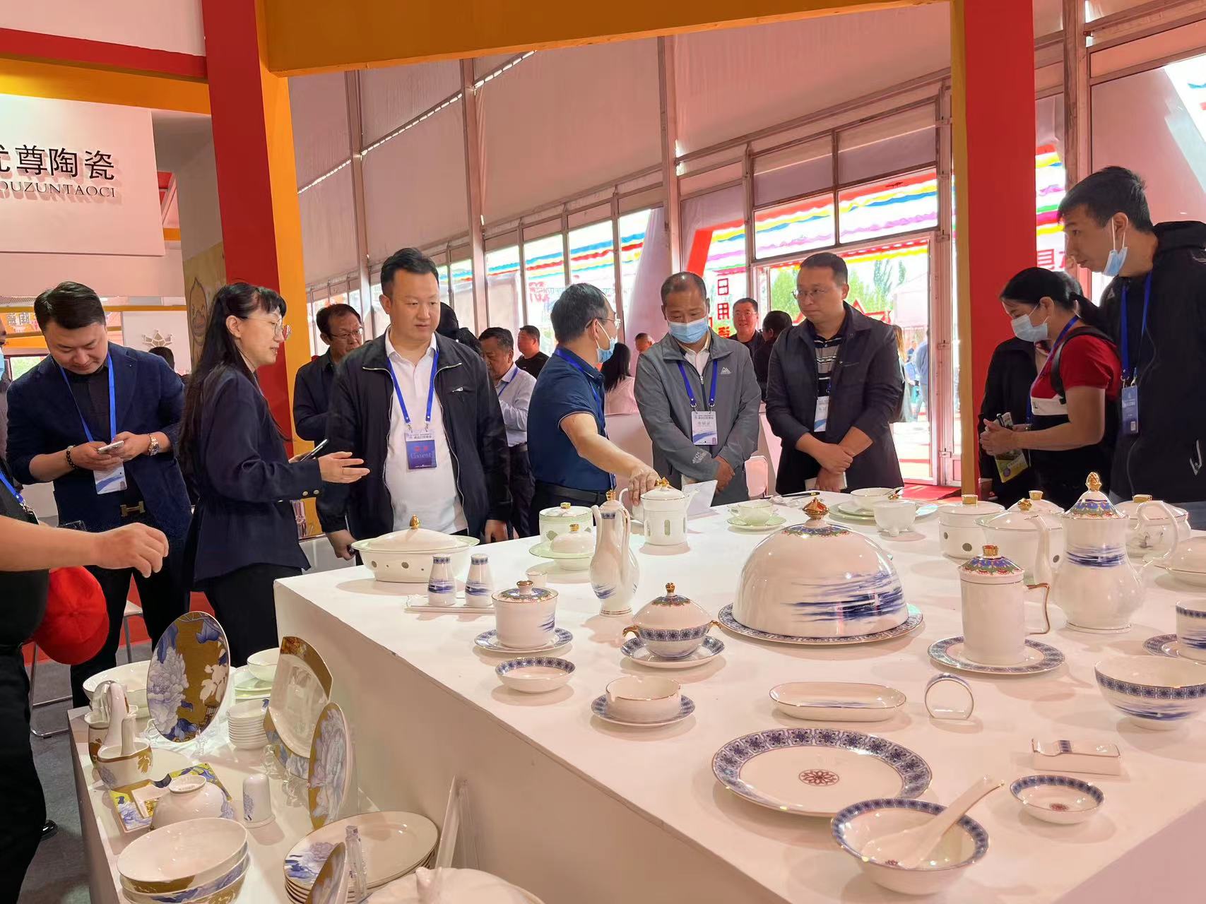 山西应县木塔·朔州第五届陶瓷产品进出口交易会开幕