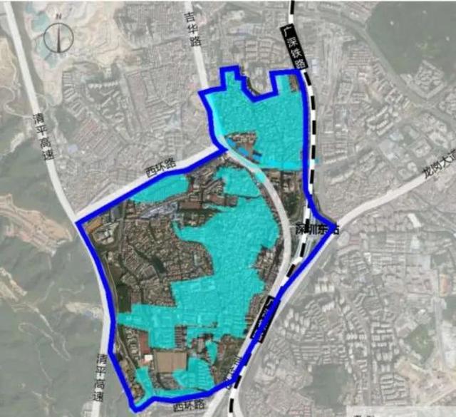 「龙岗发展区」布吉新城片区「华侨城」布吉老街旧改